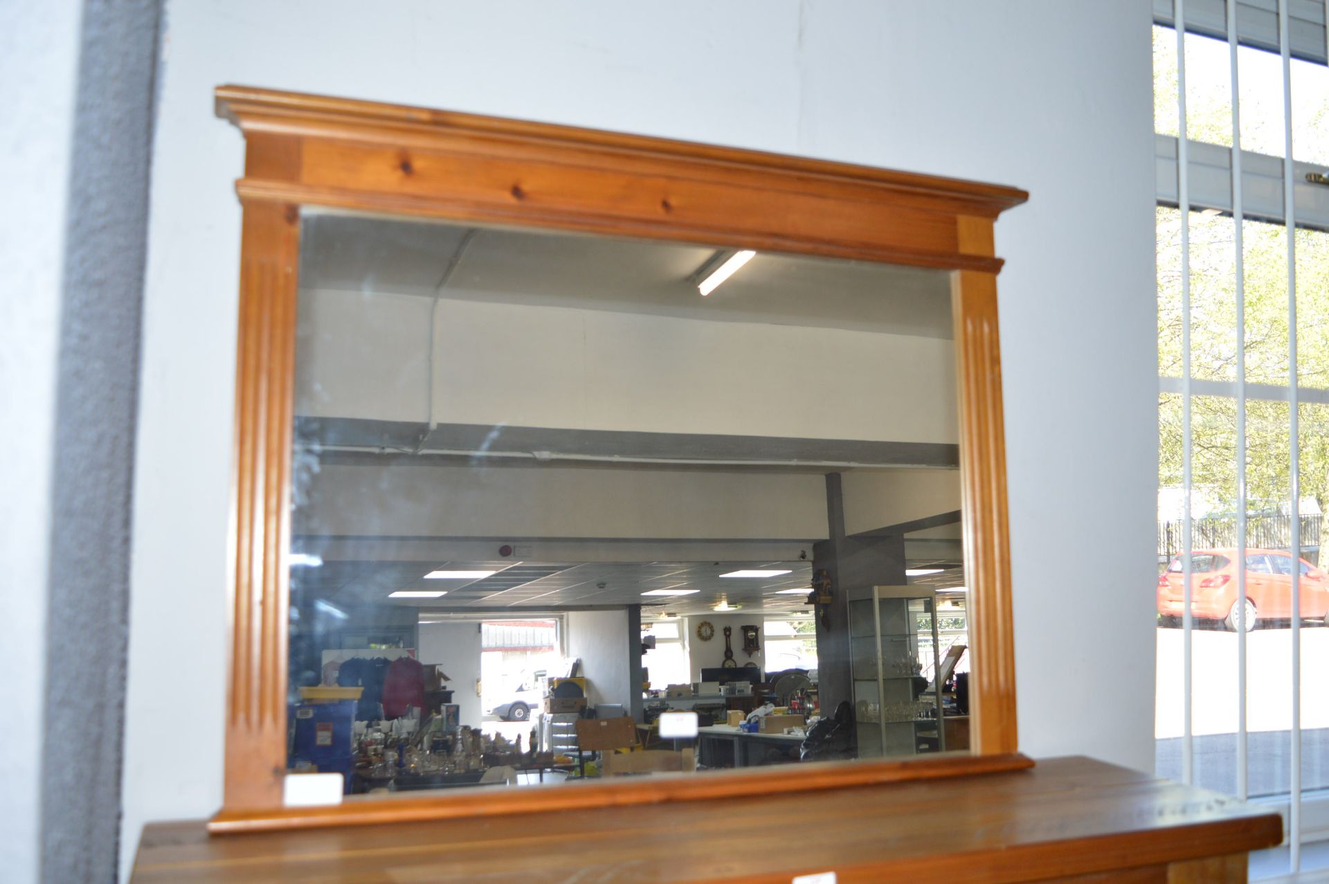 Pine Framed Mirror