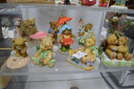 Eight Cherished Teddy Figures