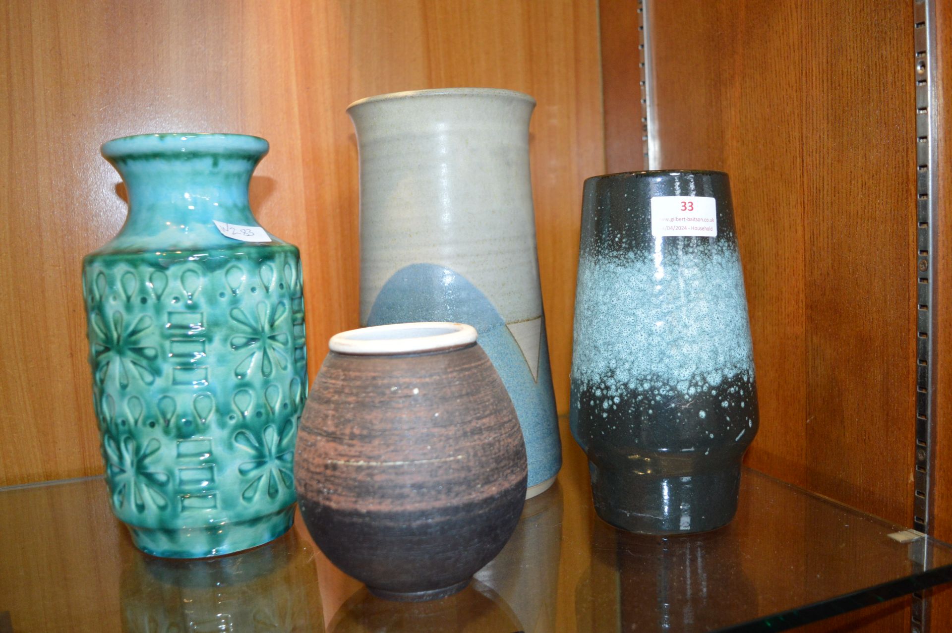 West German and Studio Pottery Vase