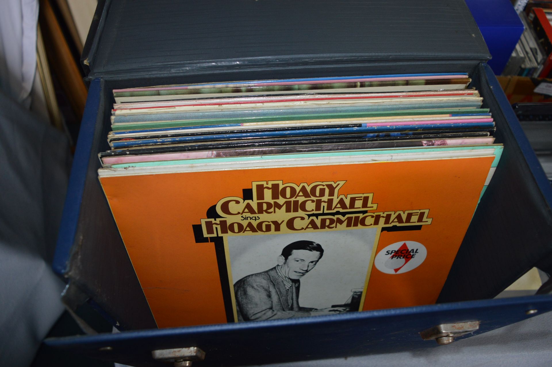 Two Record Cases Containing 12" LP Jazz Records et - Image 2 of 2