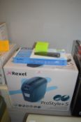 Rexel Pro Style Shredder, and a Modem