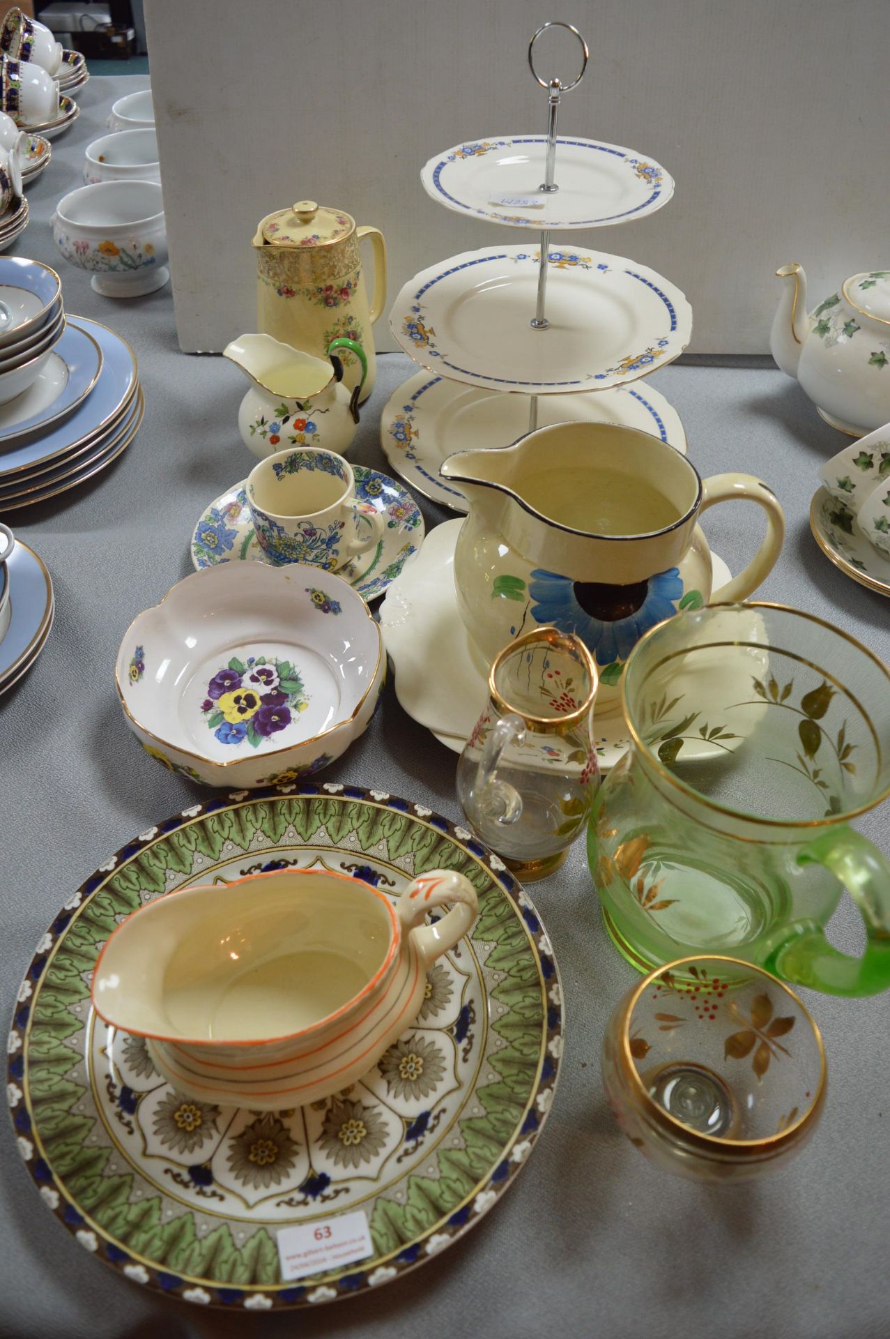 Pottery and Glassware Including Royal Doulton etc.