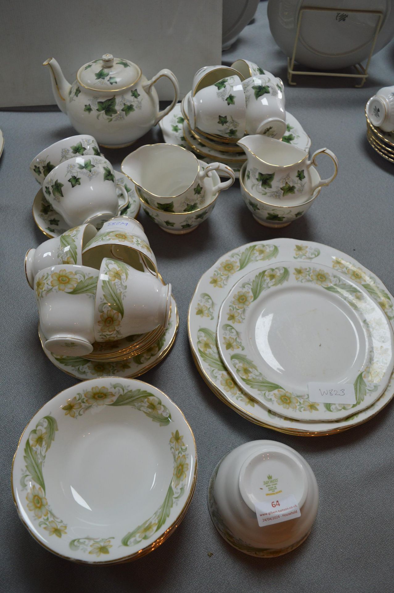 Vintage Tableware by Duchess 30+pcs