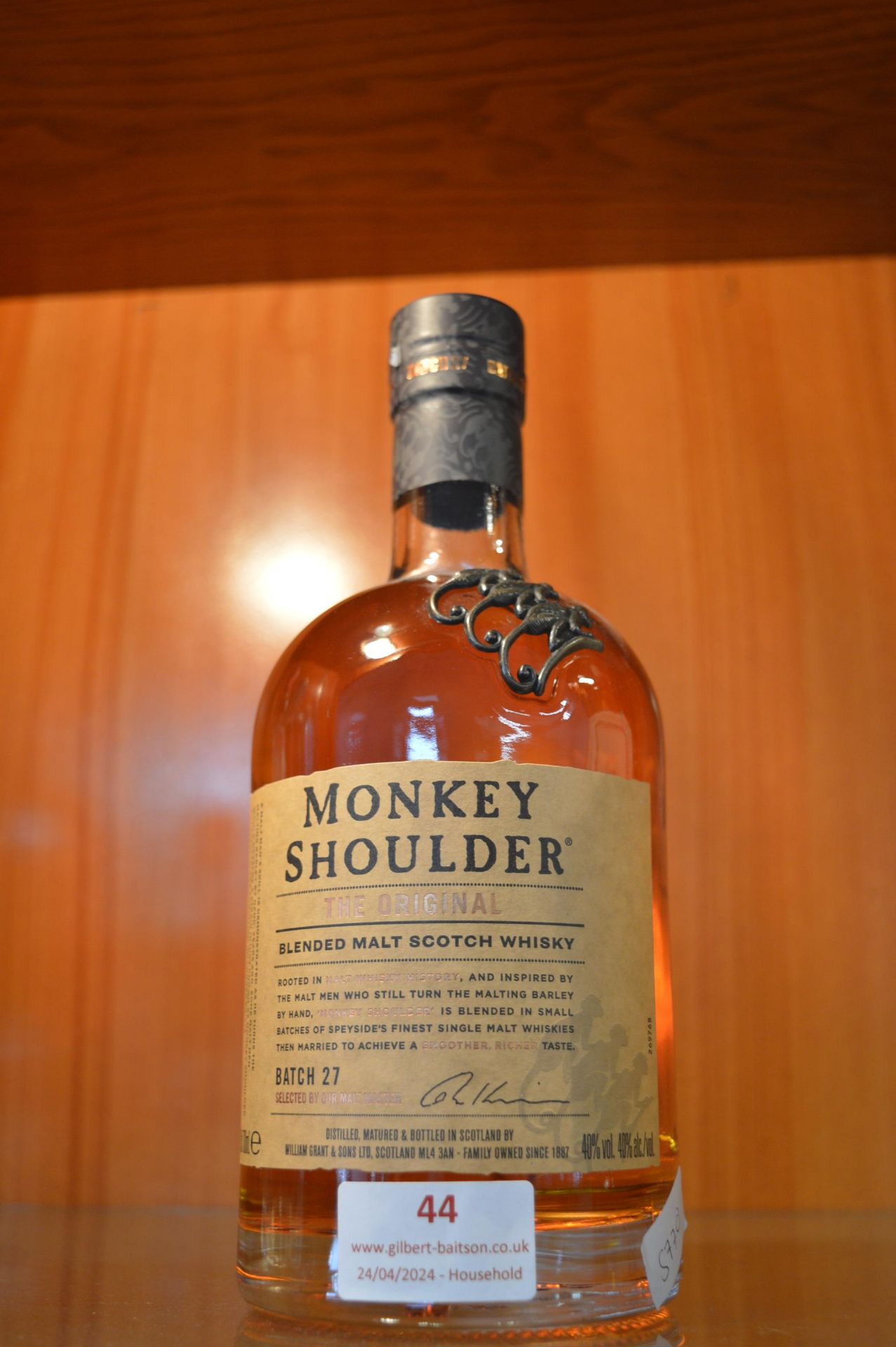 Monkey Shoulder Scotch Whiskey 70cl