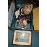 Decorative Pottery Ornaments and Framed Pictures