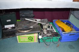 Assorted Electricals Including Wii, Music System,
