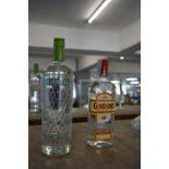 Smirnoff Lime Vodka and Gordon's London Dry Gin