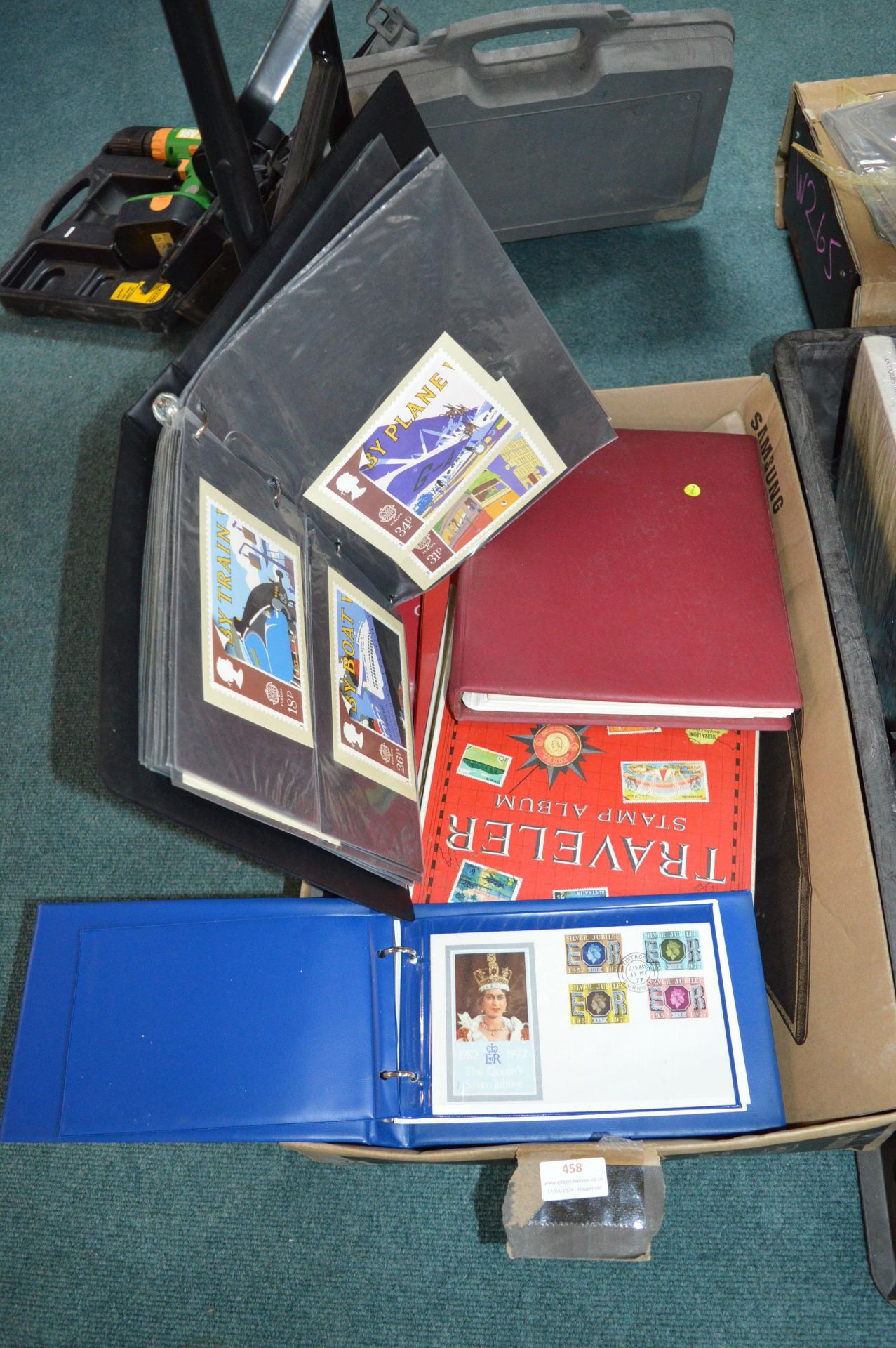 Assorted Stamp Albums etc.