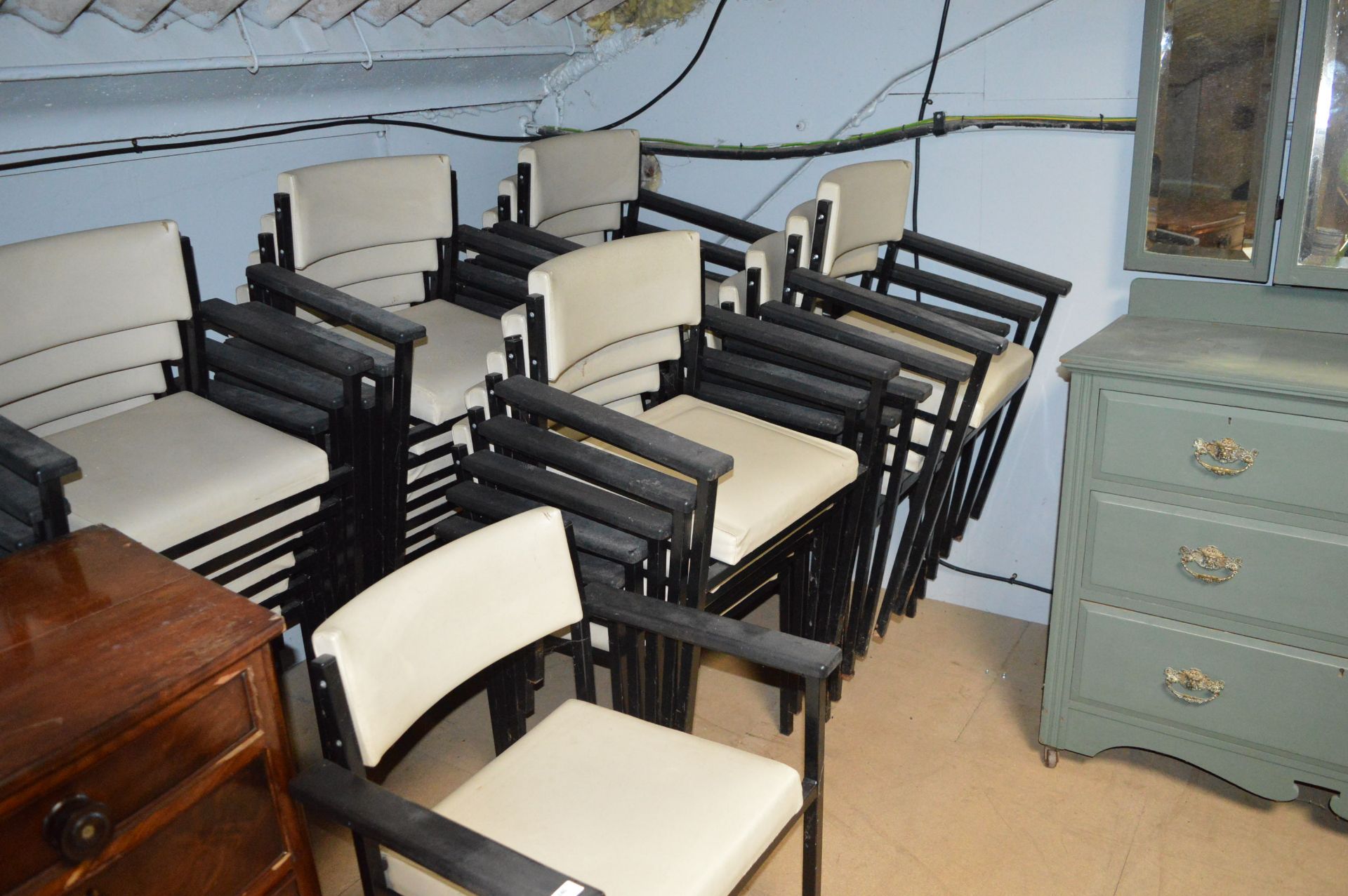 30+ Stackable Leathertte Event Chairs - Image 2 of 2