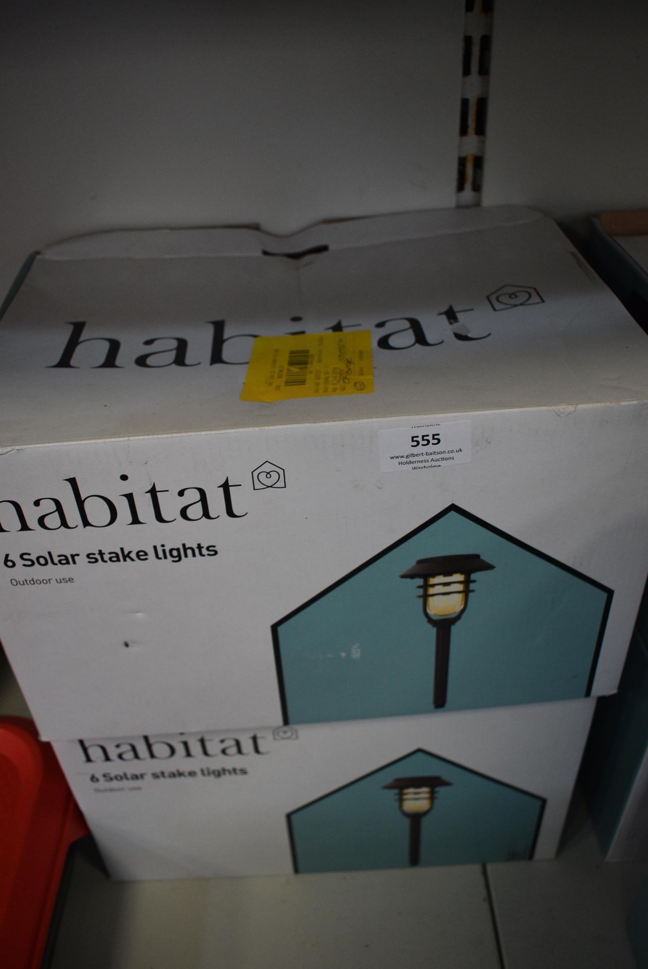 Two Boxes of Six Habitat Solar Stake Lights - Image 2 of 4