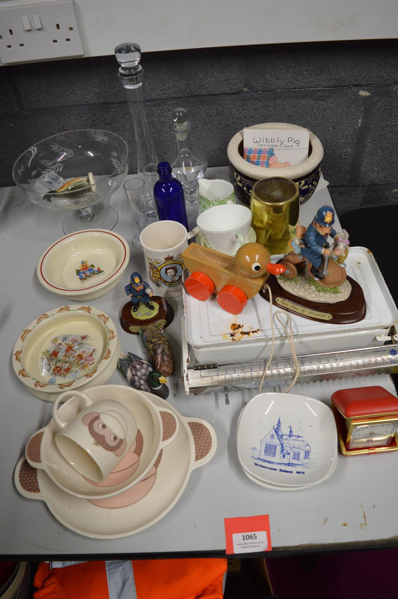 Assorted Pottery and Glassware