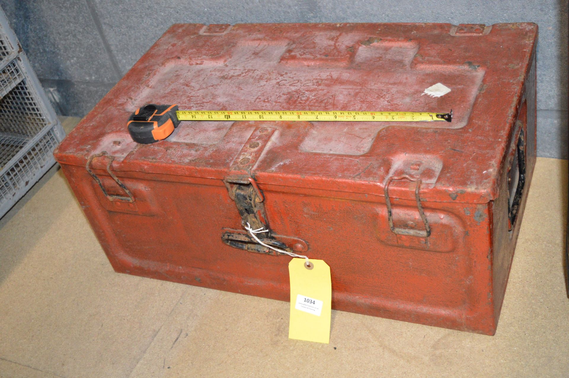 Antique Heavy Duty Metal Box