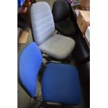 Two Swivel Chairs and a Reception Chair