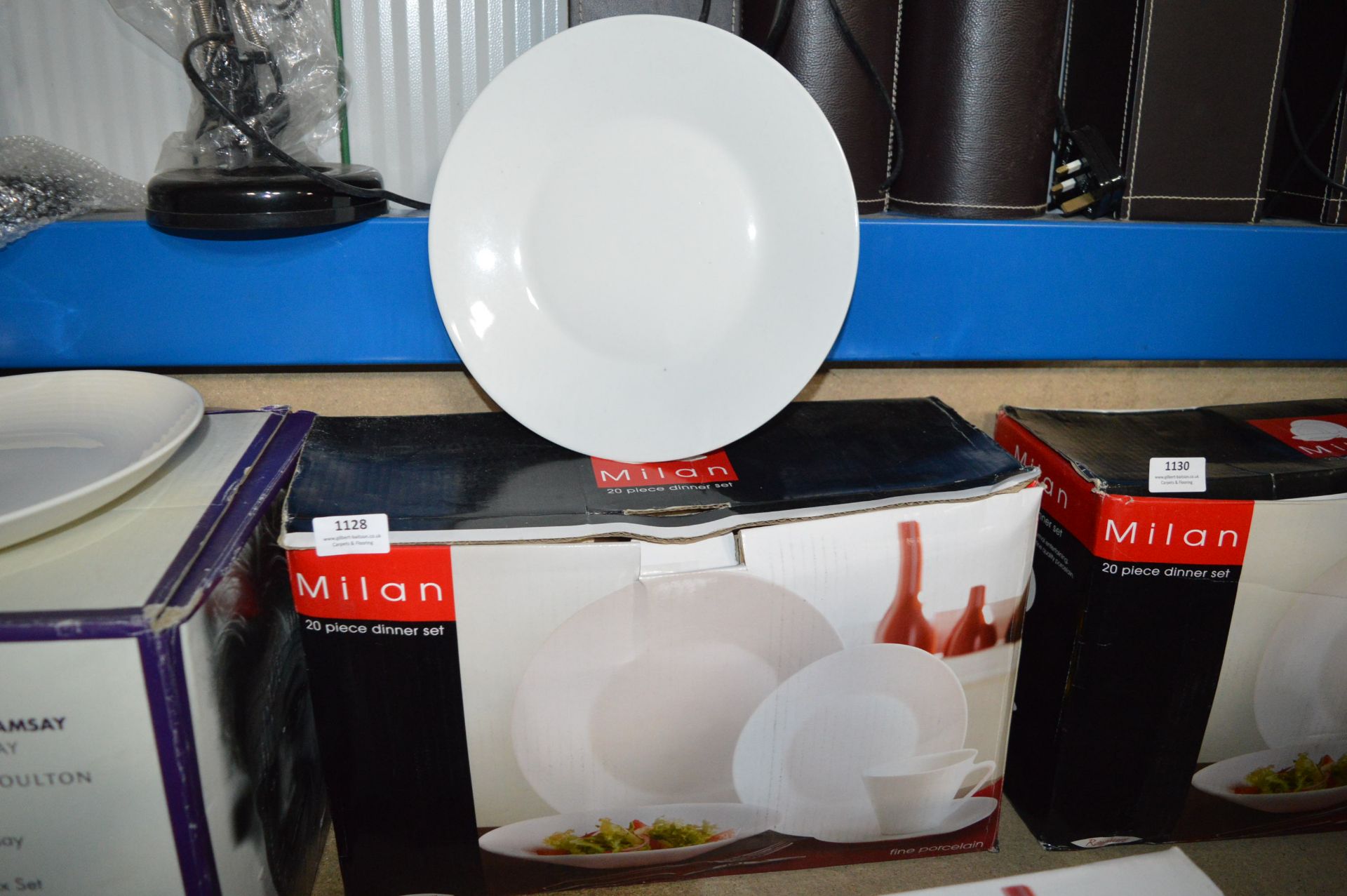 Milan Part Porcelain Dining Set