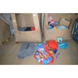 Two Pallets Containing a Quantity of Inflatable Items, Air Furniture, etc. (salvage)