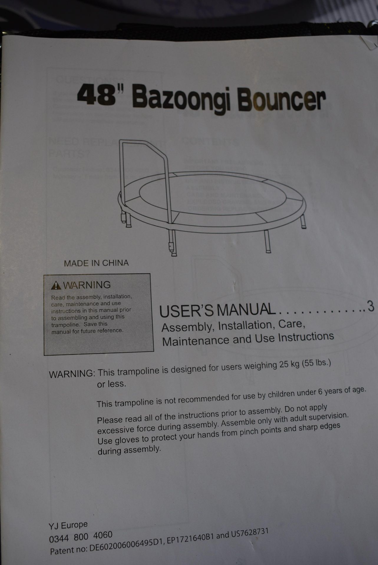 Jump King 48” Mini Bouncer - Image 2 of 2