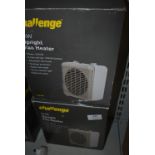 Two Challenge Upright Fan Heaters