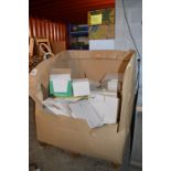 Pallet of Assorted Cardboard Boxes