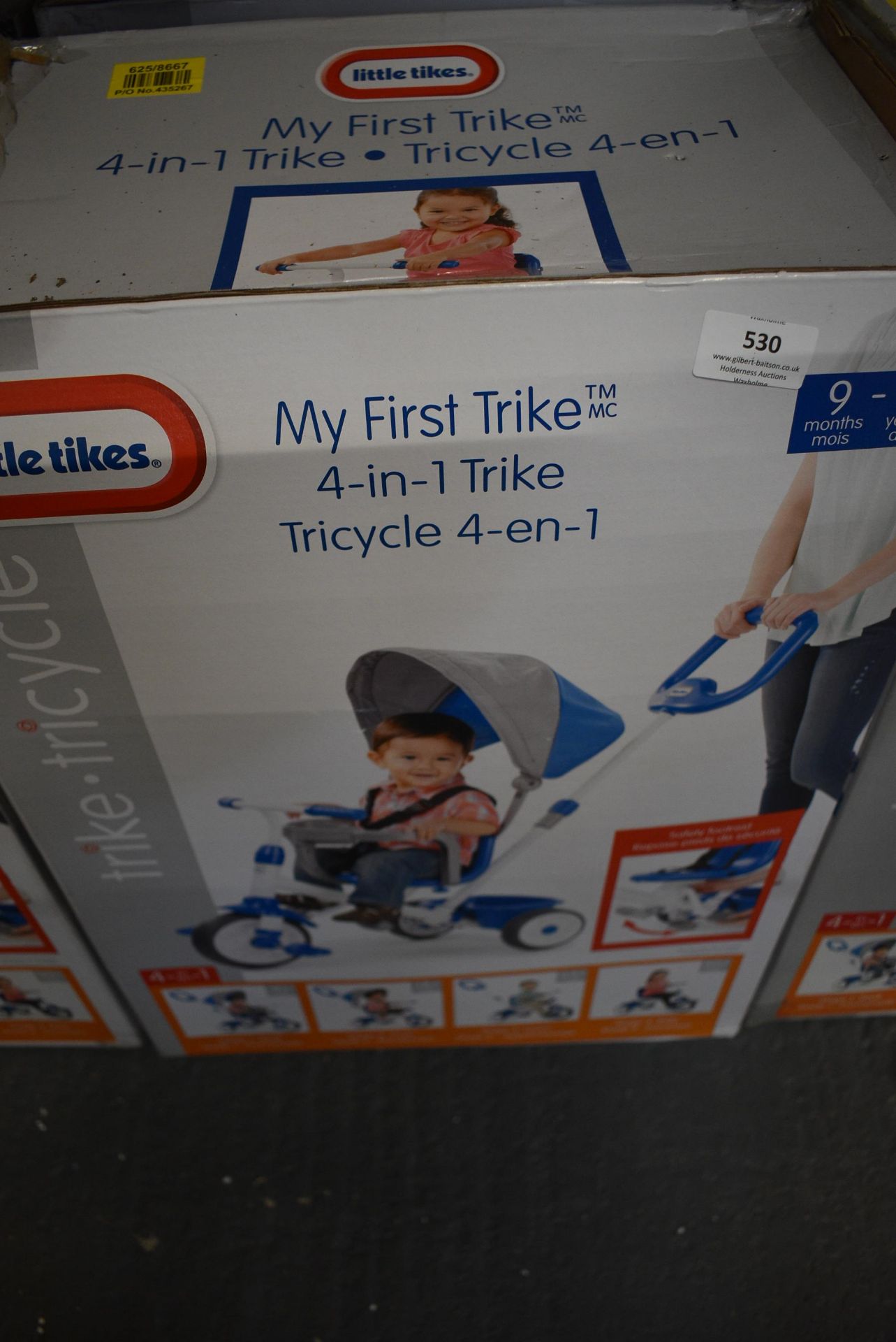 Little Tikes 4-in-1 Tricycle 9m – 5y (blue & grey)