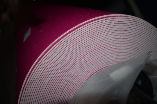 4m wide Roll of Pink Vinyl Flooring