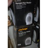 Two Challenge Upright Fan Heaters