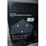 Two Boxes of Solar Dancing Flame String Lights