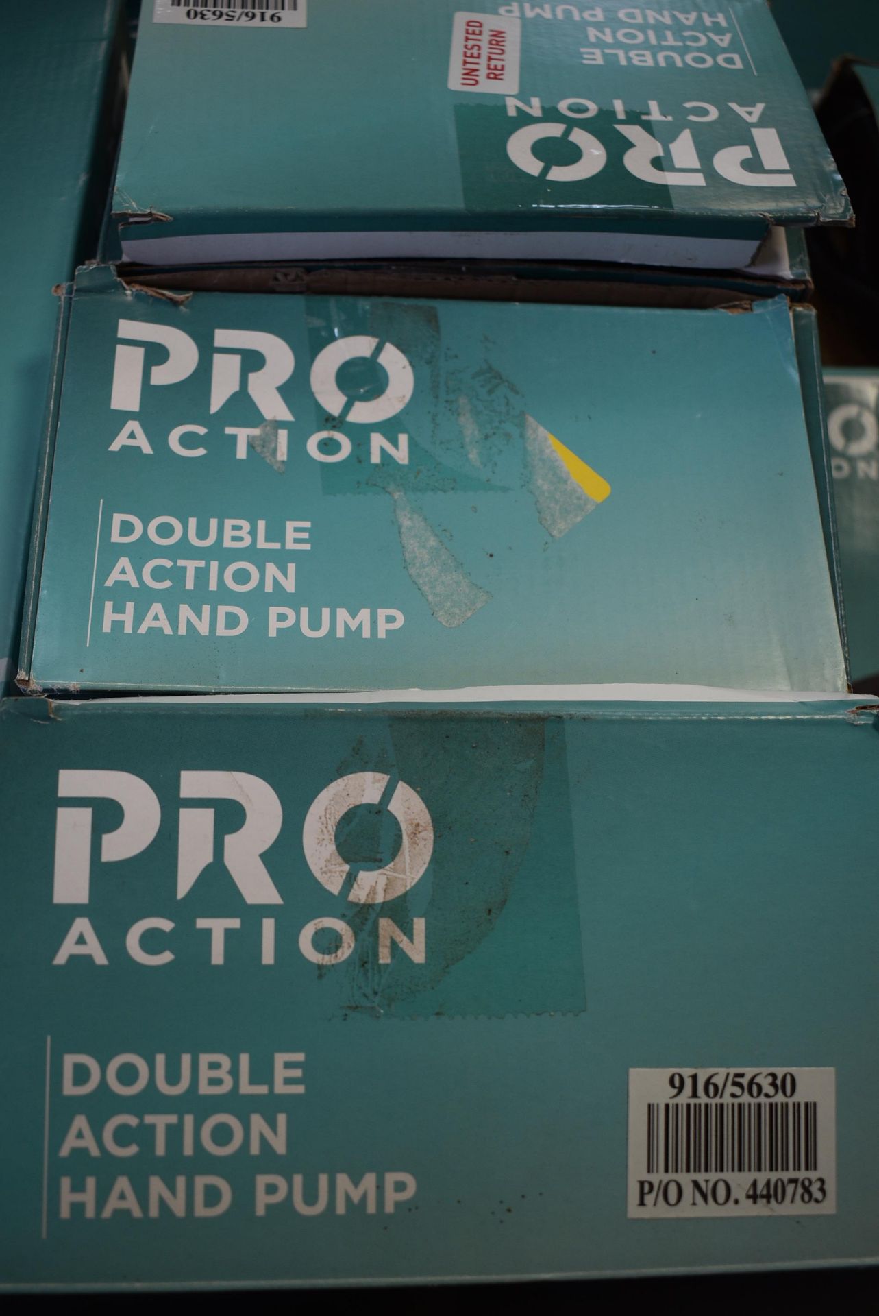 Three Pro Action Double Action Hand Pumps - Image 2 of 2