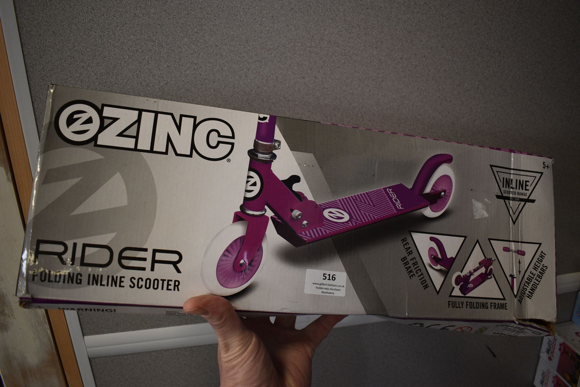 Zinc Folding Scooter - Image 2 of 4