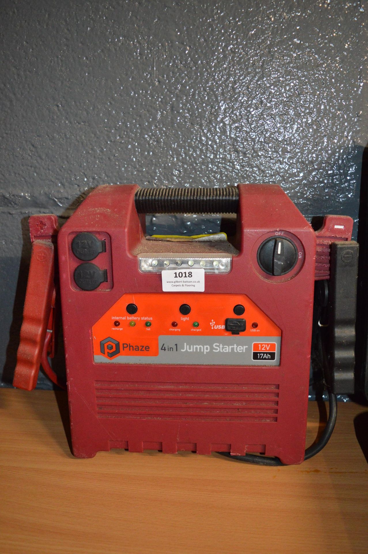 Phase 4-in-1 Jump Starter