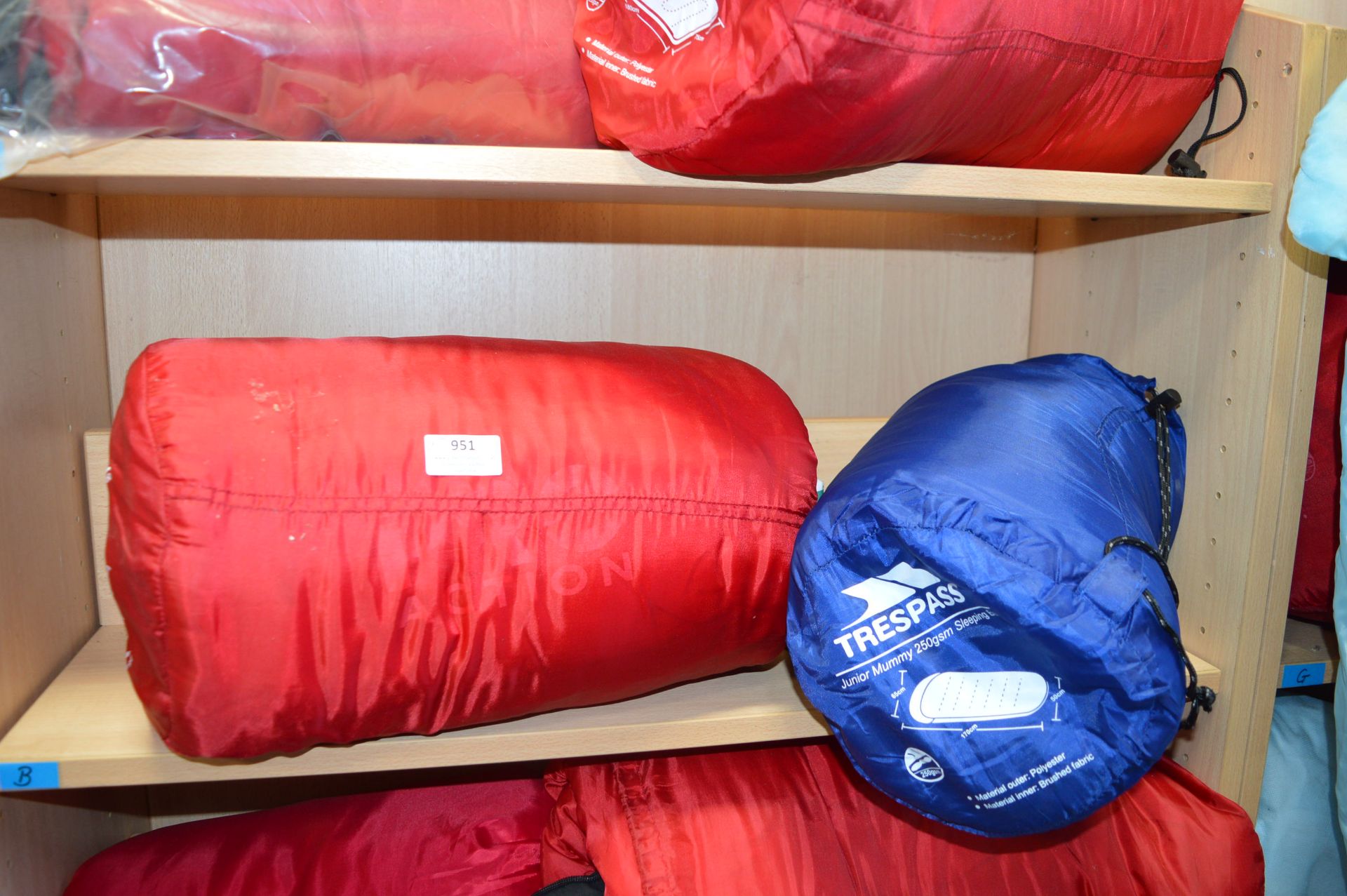 Pro Action and Trespass Sleeping Bags