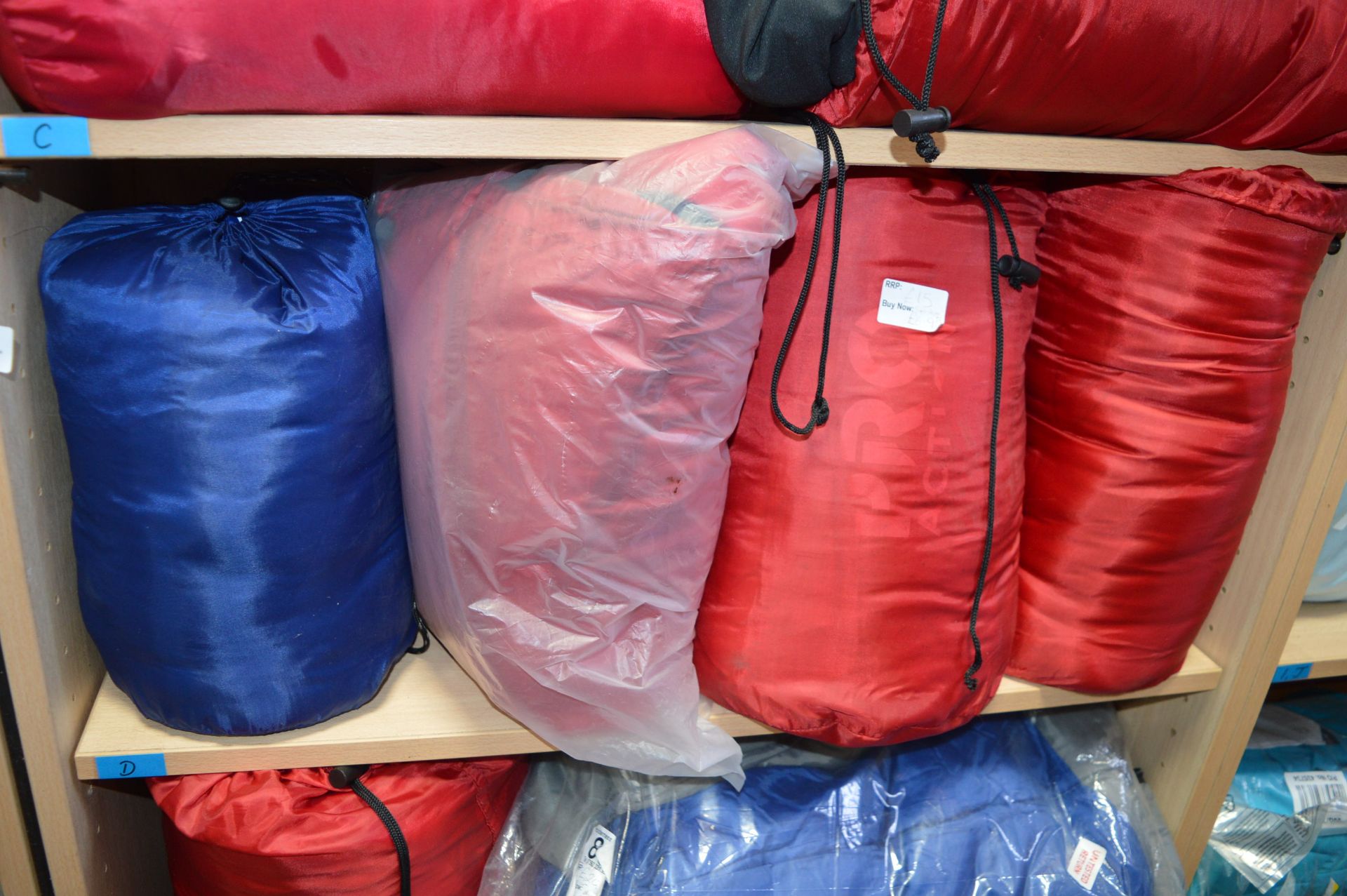 Four Assorted Sleeping Bags