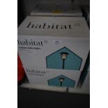 Two Boxes of Six Habitat Solar Stake Lights