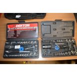 One 1/4” and 3/8” Drive Socket Sets