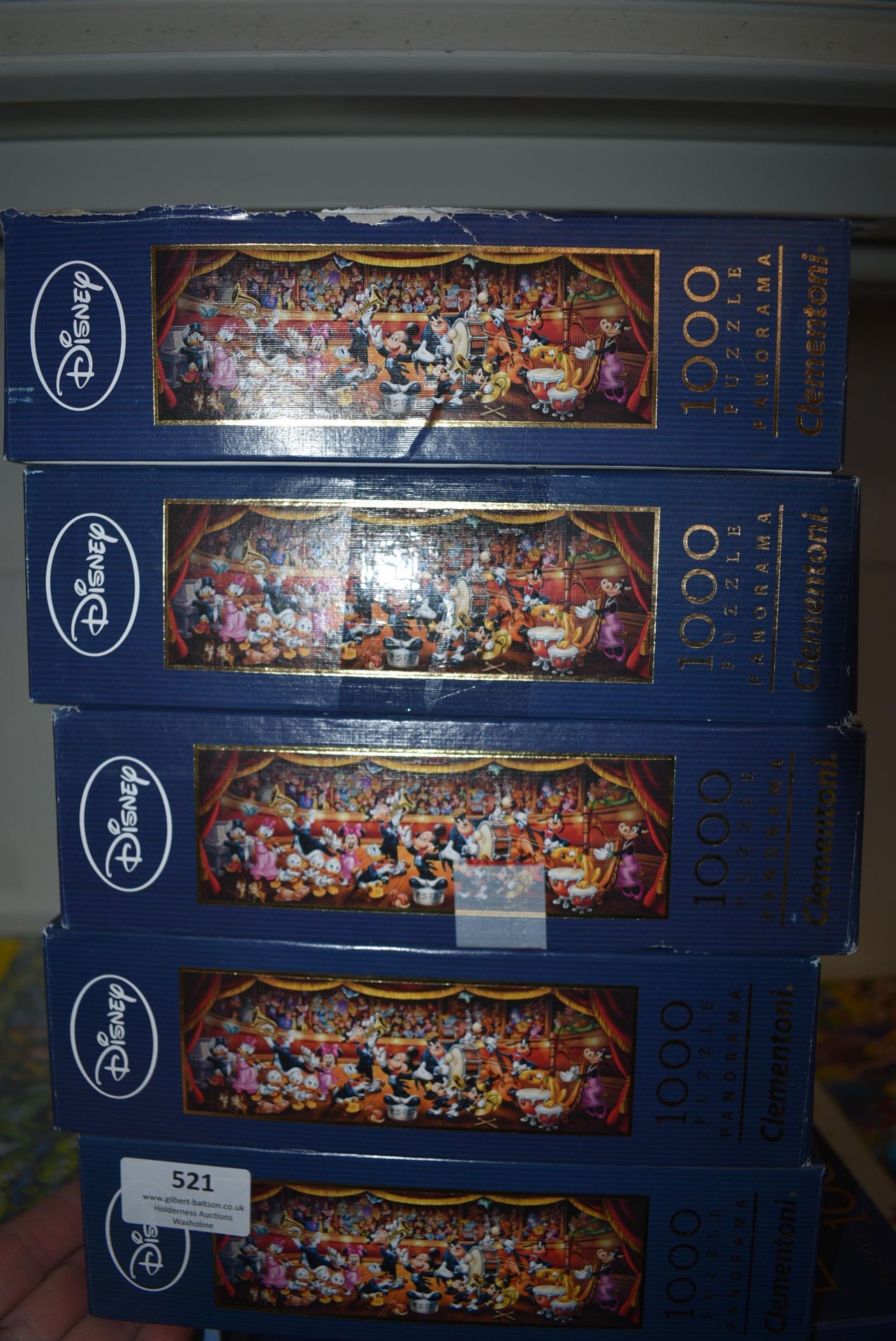 Five Disney Panorama 1000pc Jigsaw Puzzles - Image 4 of 4