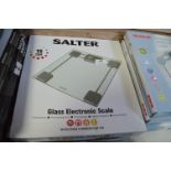 Two Salter Electronic Scales
