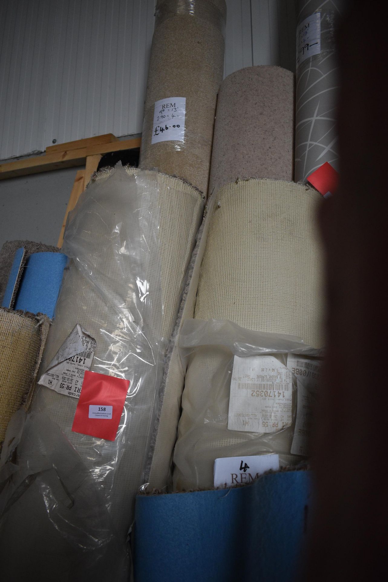 Various 1.5m - 3m Carpet Offcuts