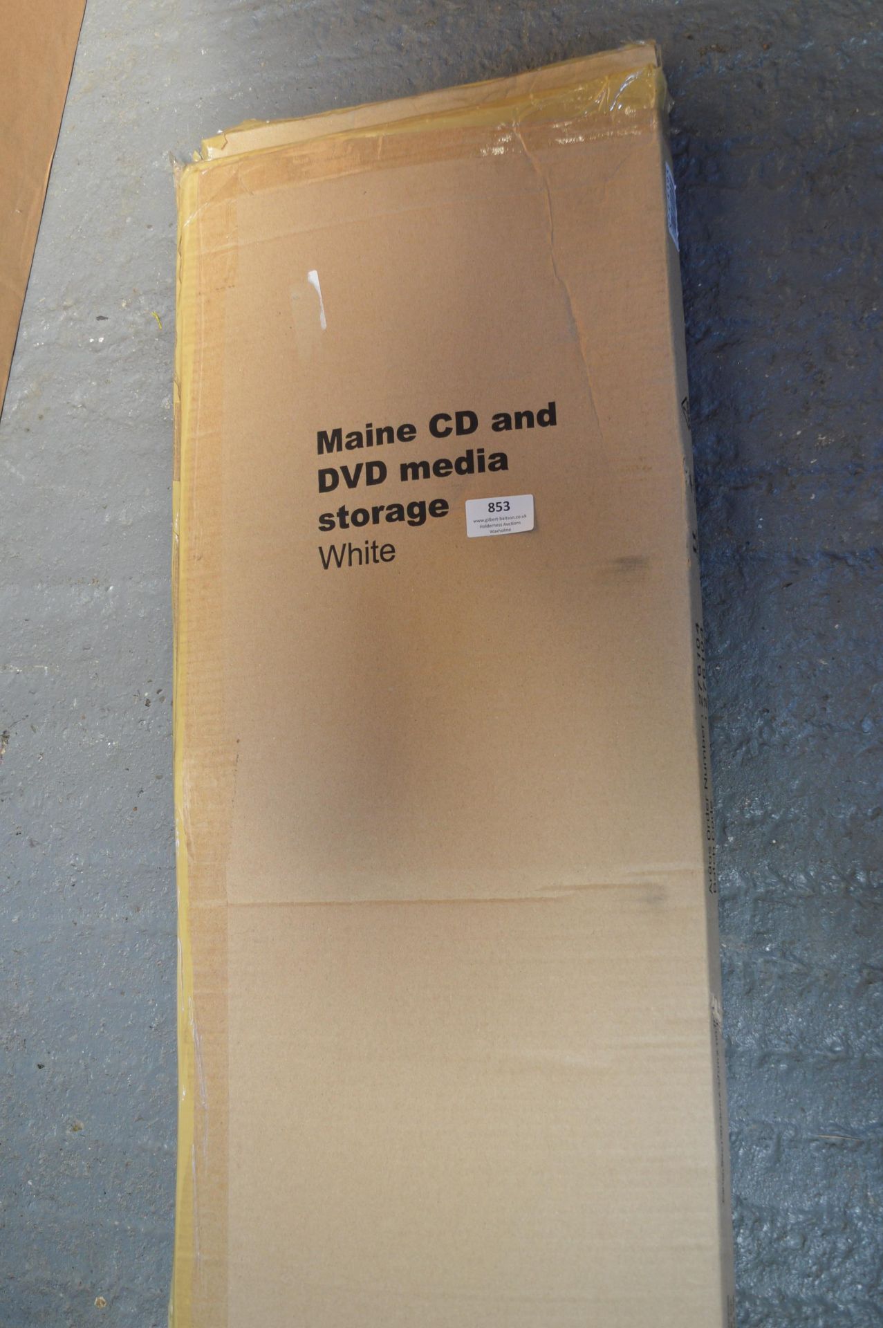 Main CD & DVD Media Storage Unit