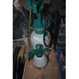 One 5L and One 1L Hand Pressure Sprayers