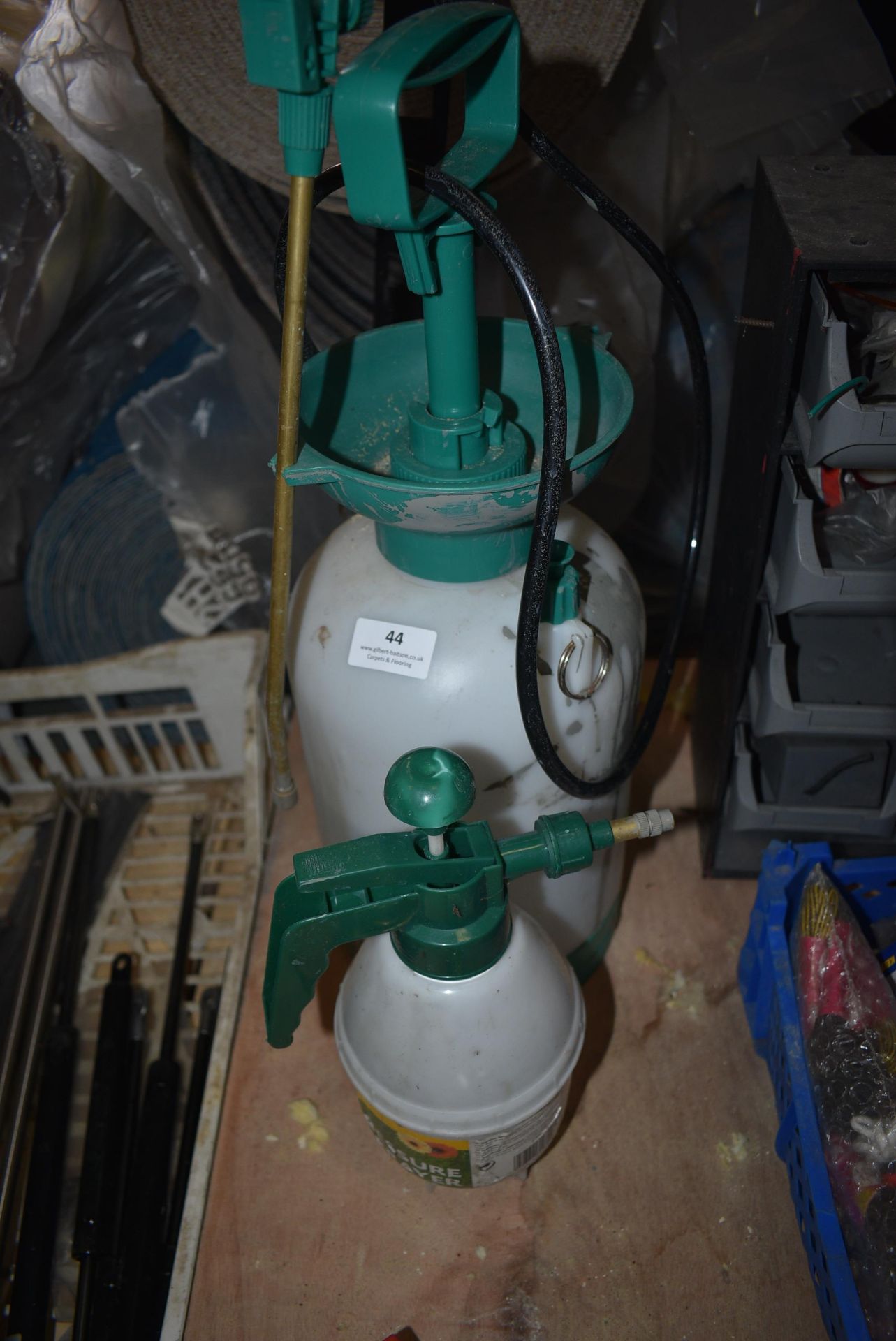 One 5L and One 1L Hand Pressure Sprayers