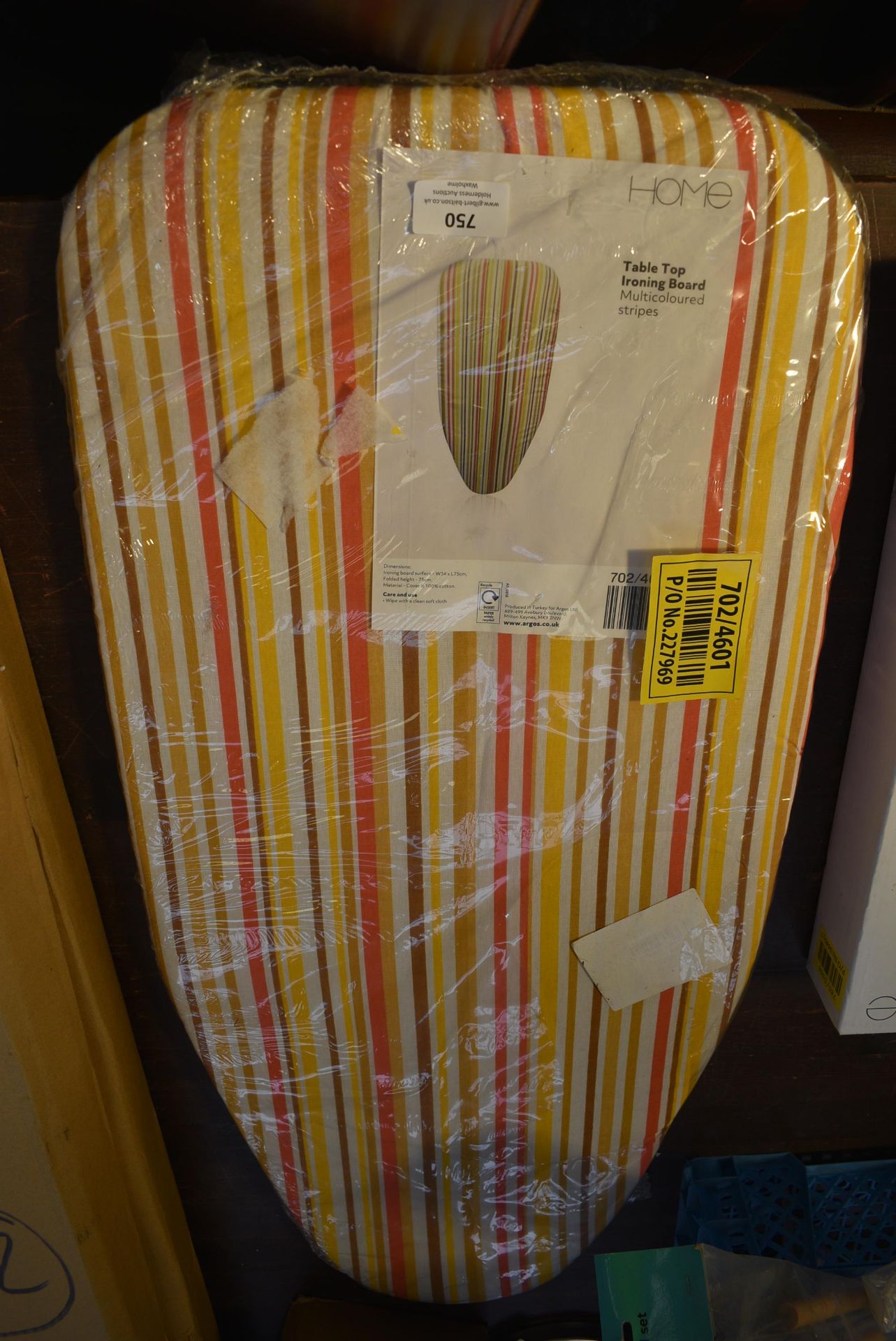 Tabletop Ironing Board 75x34cm