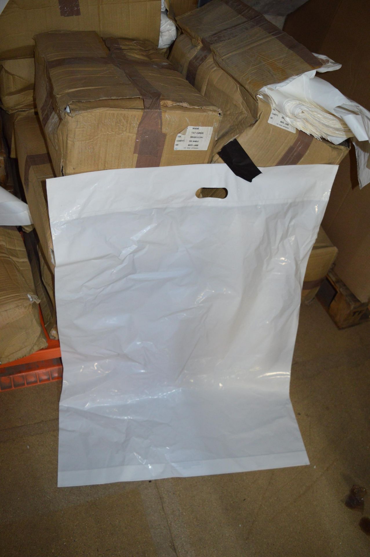 Box of ~200 66x89cm Plastic Bags