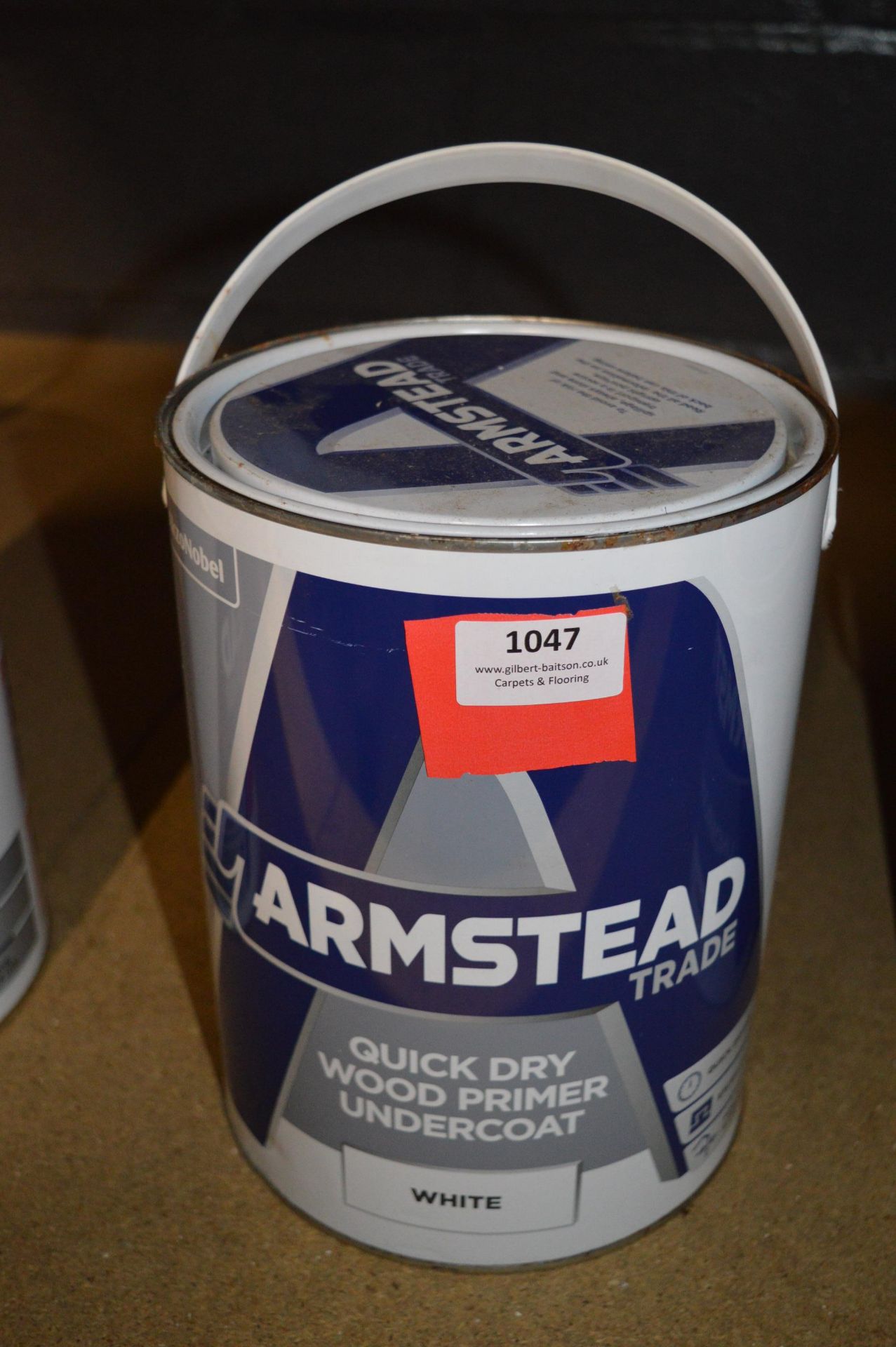 5L of Armstead White Quick Dry Wood Primer