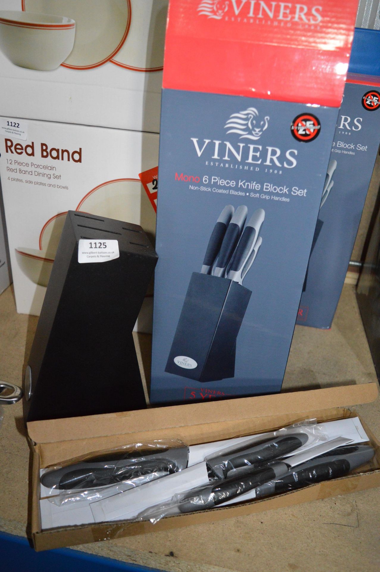 Viners 6pc Knife Block Set