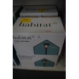 Two Boxes of Six Habitat Solar Stake Lights