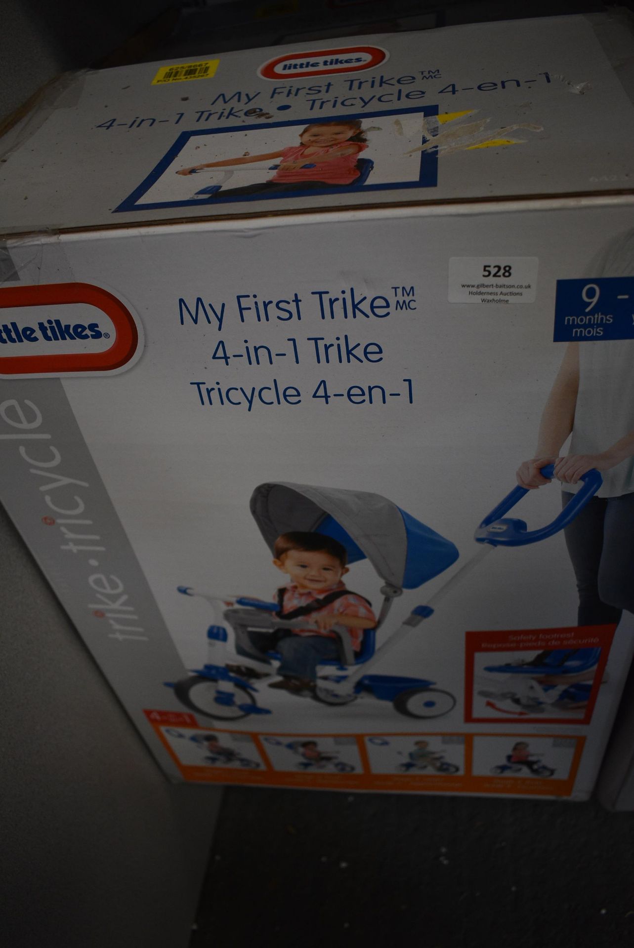 Little Tikes 4-in-1 Tricycle 9m – 5y (blue & grey) - Image 2 of 2