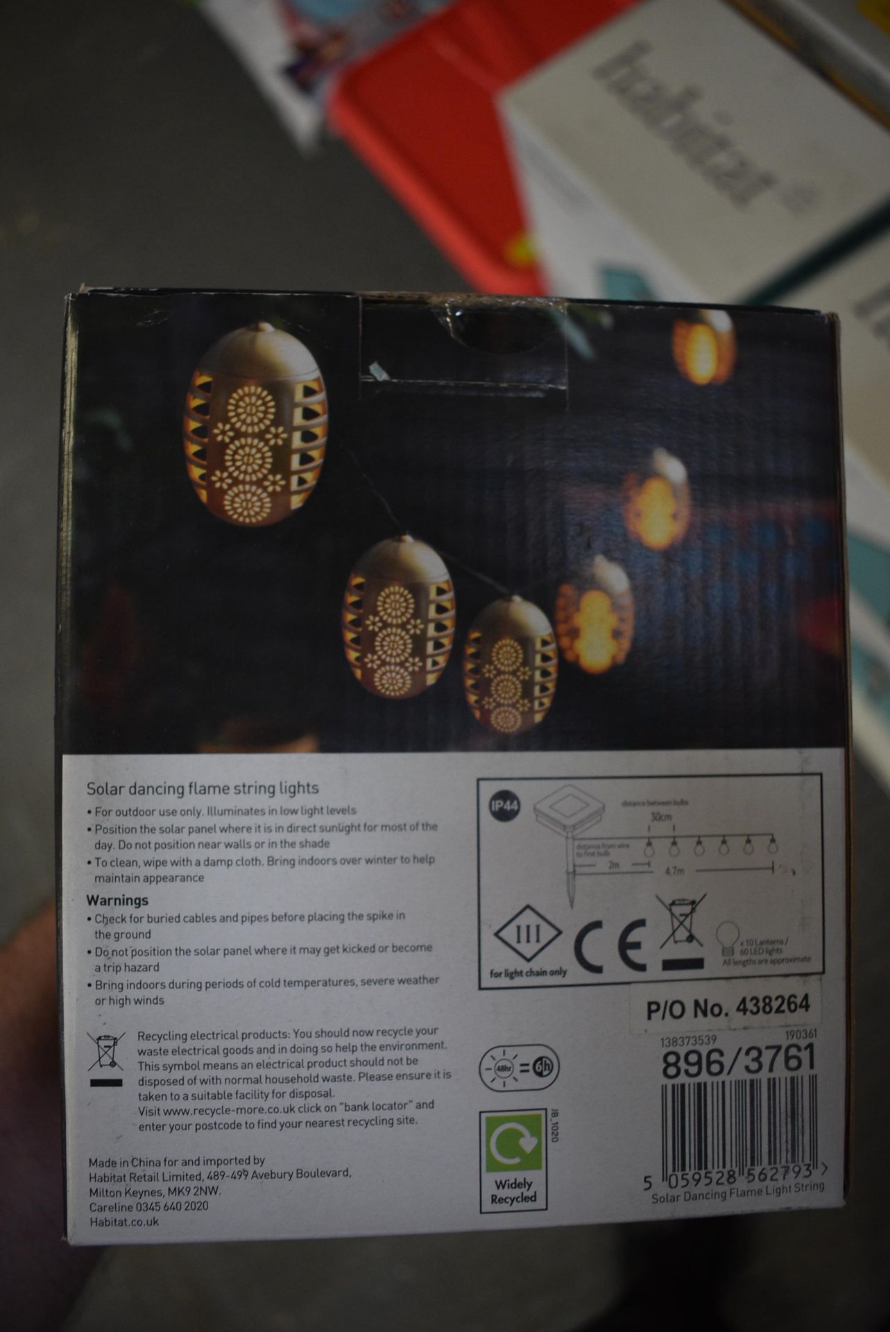Two Boxes of Solar Dancing Flame String Lights - Image 3 of 4