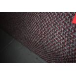 4m wide Roll of Red, Blue & Grey Speckle Carpet