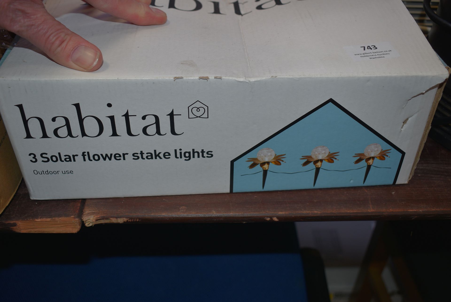 Habitat Three Solar Flower Stake Lights - Bild 3 aus 3