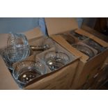 Two Boxes of Four Elysia Champagne Glasses