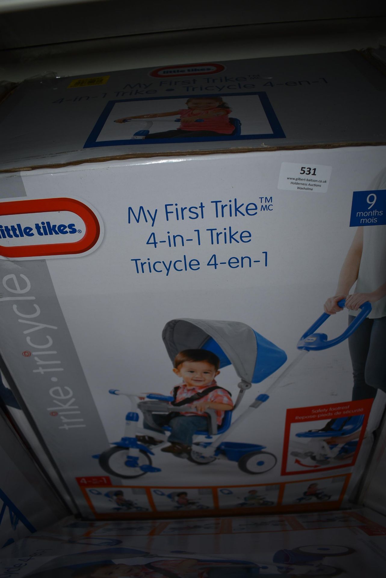 Little Tikes 4-in-1 Tricycle 9m – 5y (blue & grey)